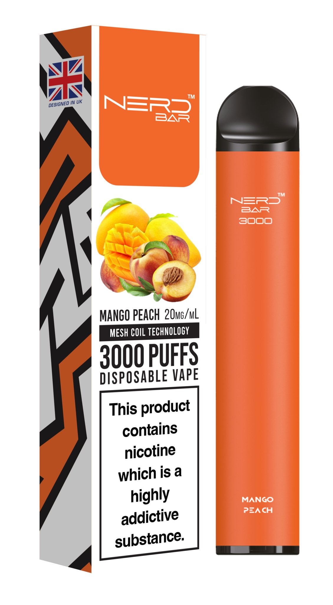 Nerd Bar 3000 Puffs Disposable Vape Device
