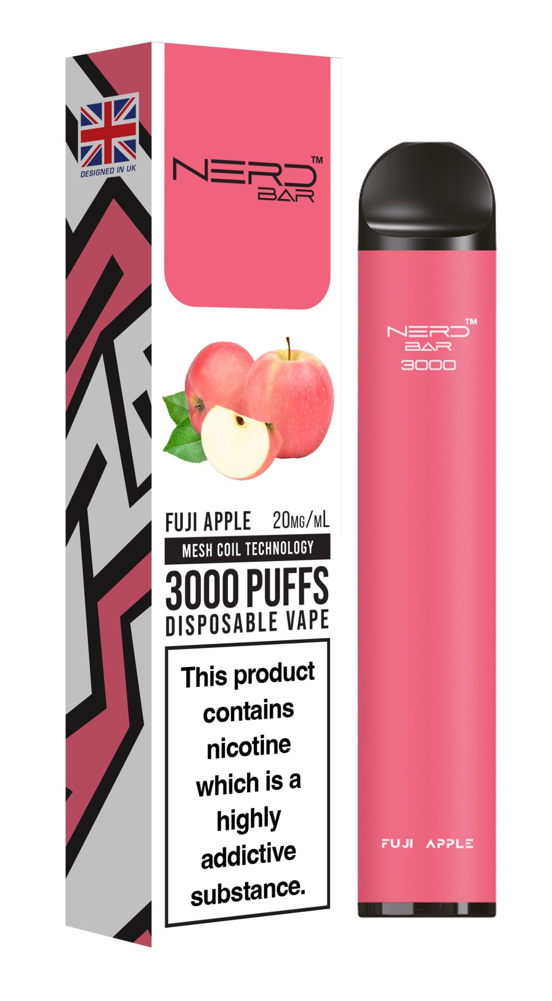 Nerd Bar 3000 Puffs Disposable Vape Device