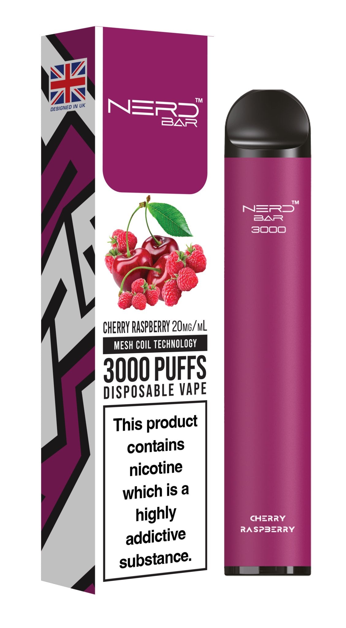 Nerd Bar 3000 Puffs Disposable Vape Device