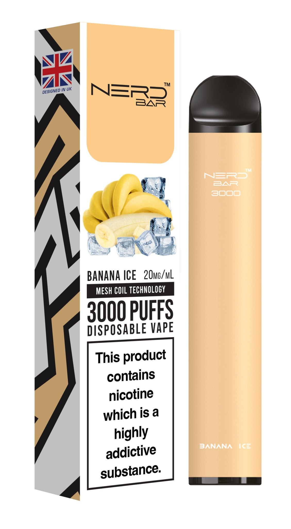 Nerd Bar 3000 Puffs Disposable Vape Device