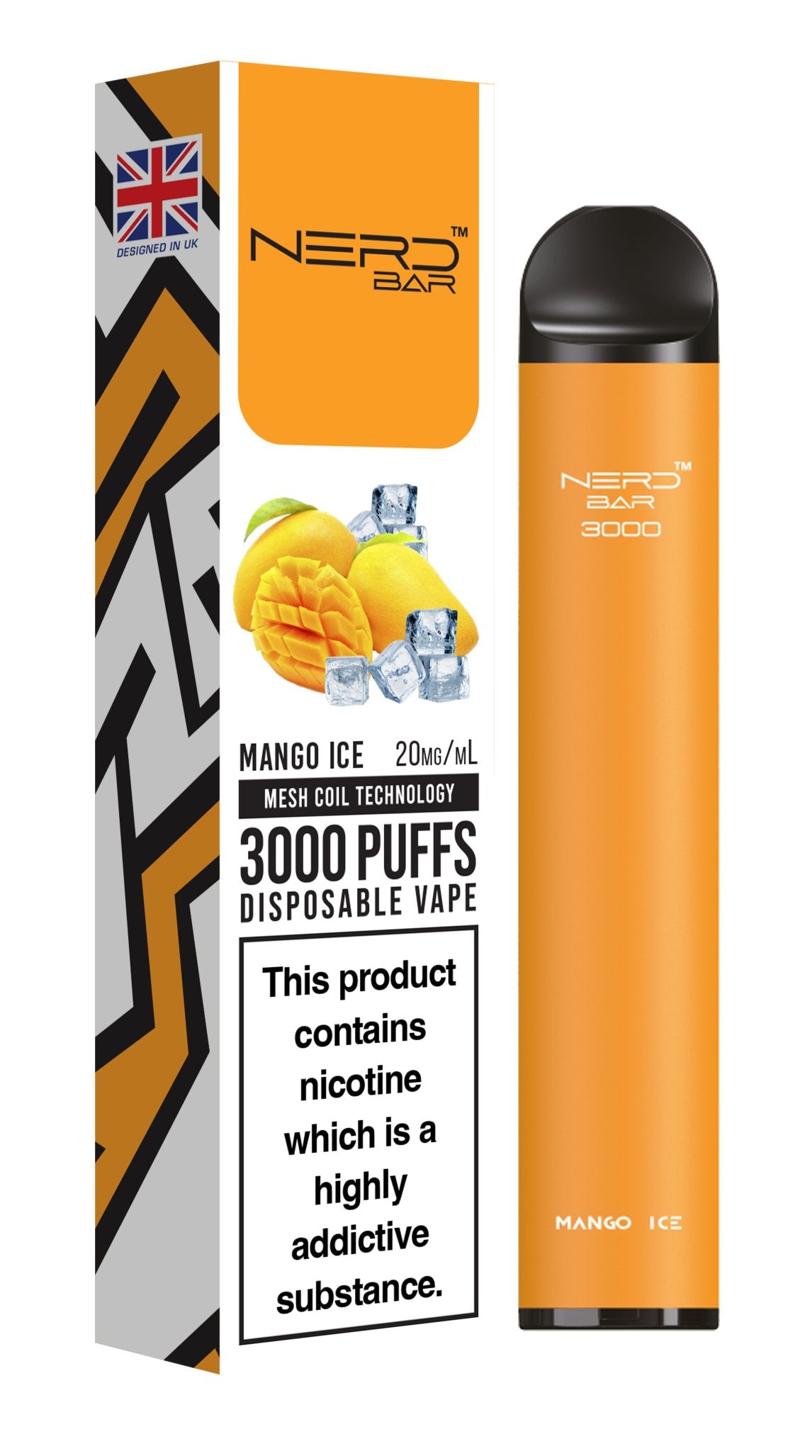 Nerd Bar 3000 Puffs Disposable Vape Device