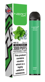 Nerd Bar 3000 Puffs Disposable Vape Device