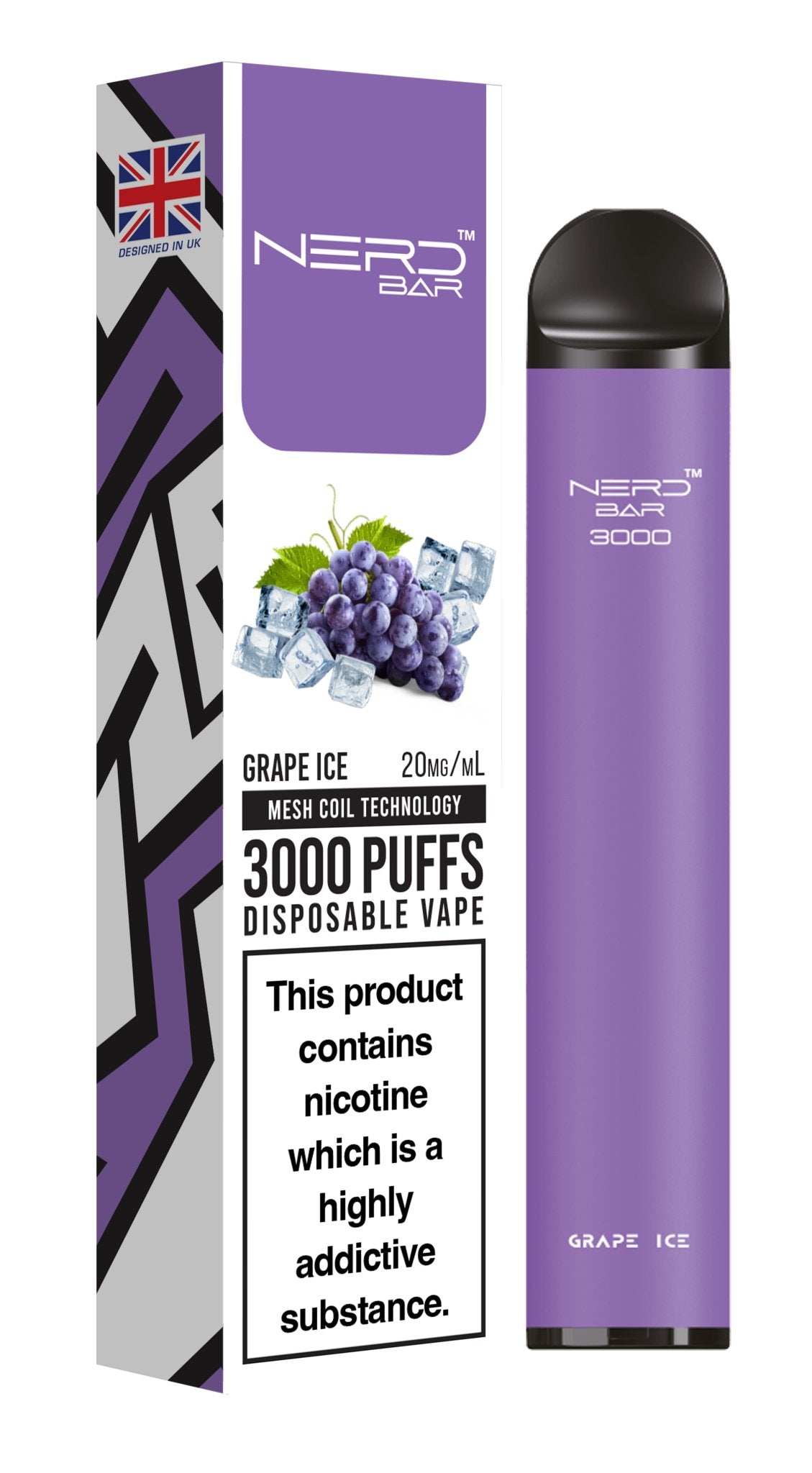 Nerd Bar 3000 Puffs Disposable Vape Device