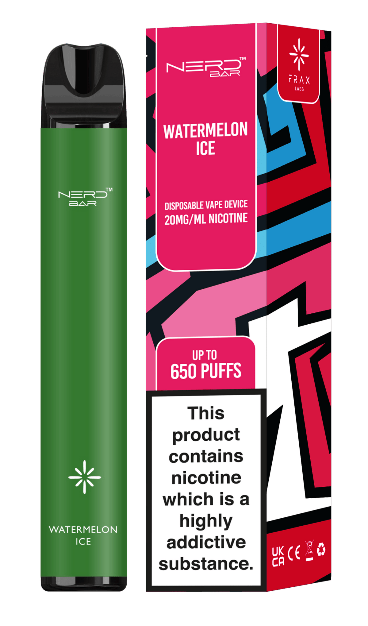 Nerd Bar 650 Puffs Disposable Vape Device