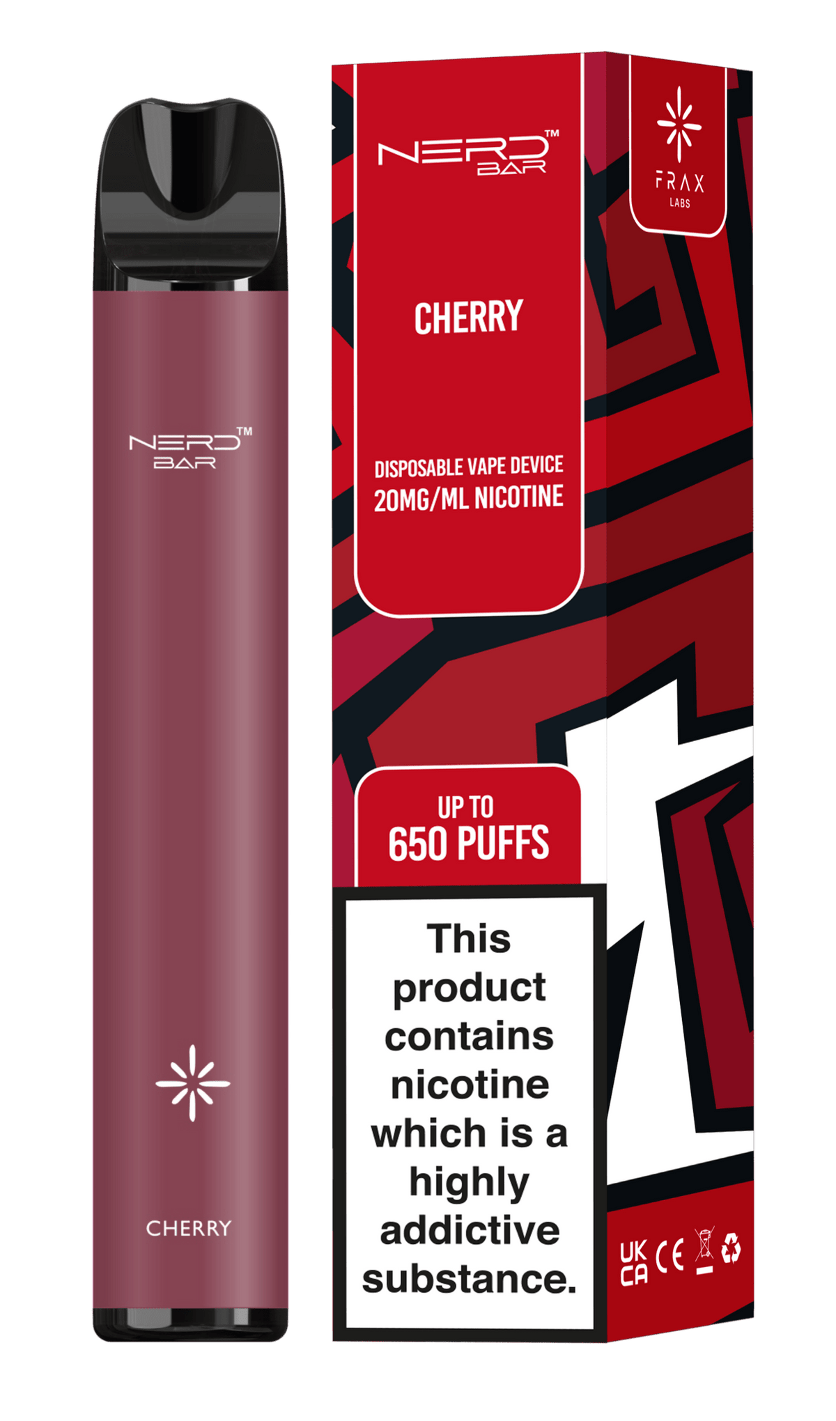 Nerd Bar 650 Puffs Disposable Vape Device