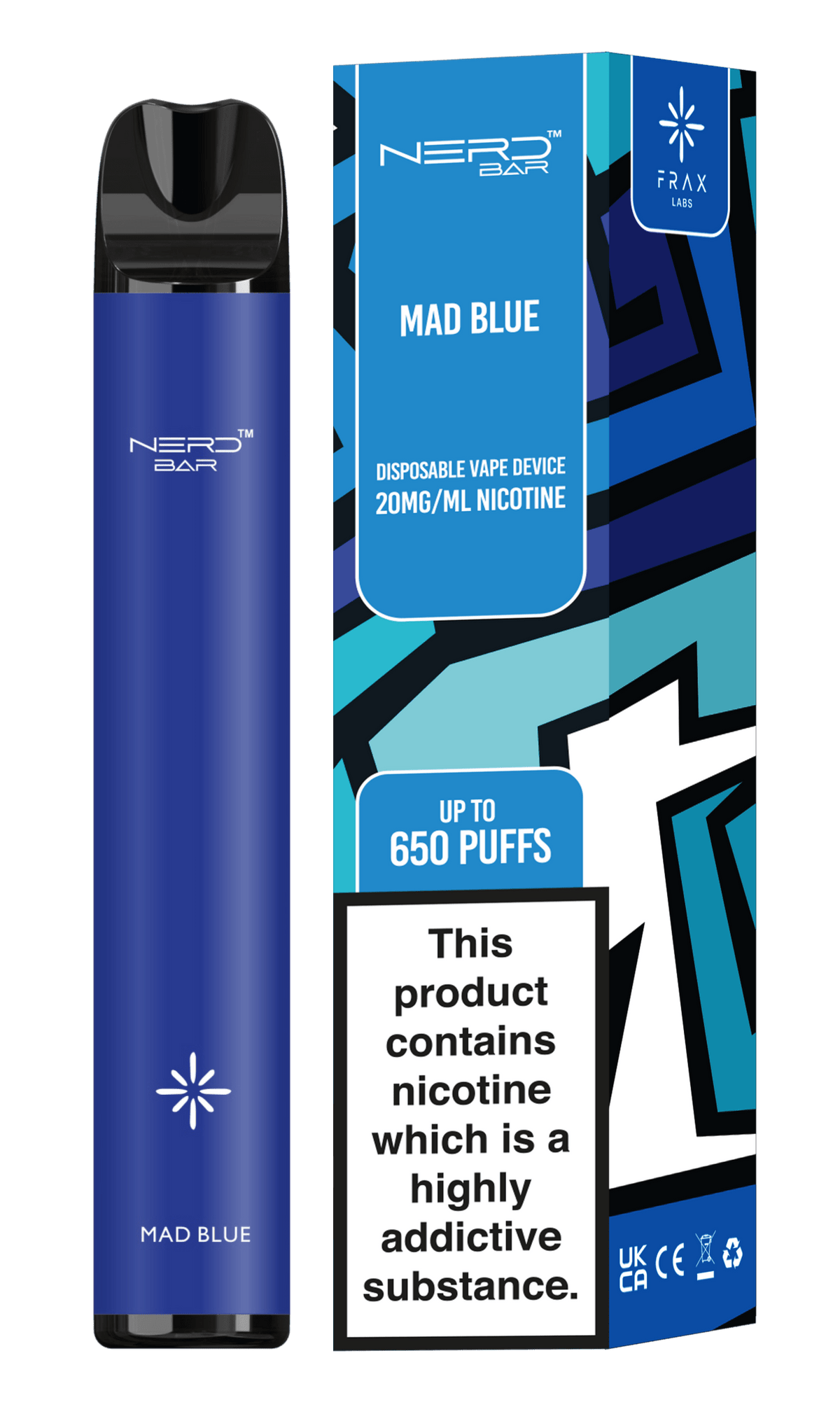 Nerd Bar 650 Puffs Disposable Vape Device