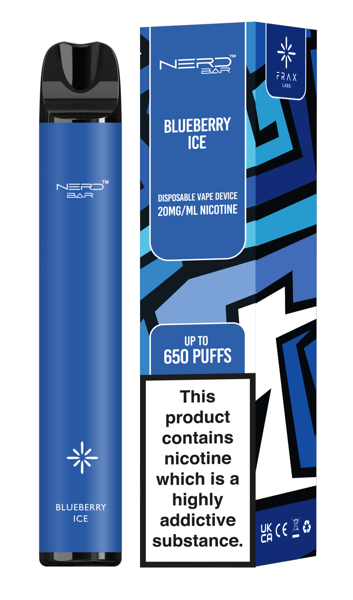 Nerd Bar 650 Puffs Disposable Vape Device