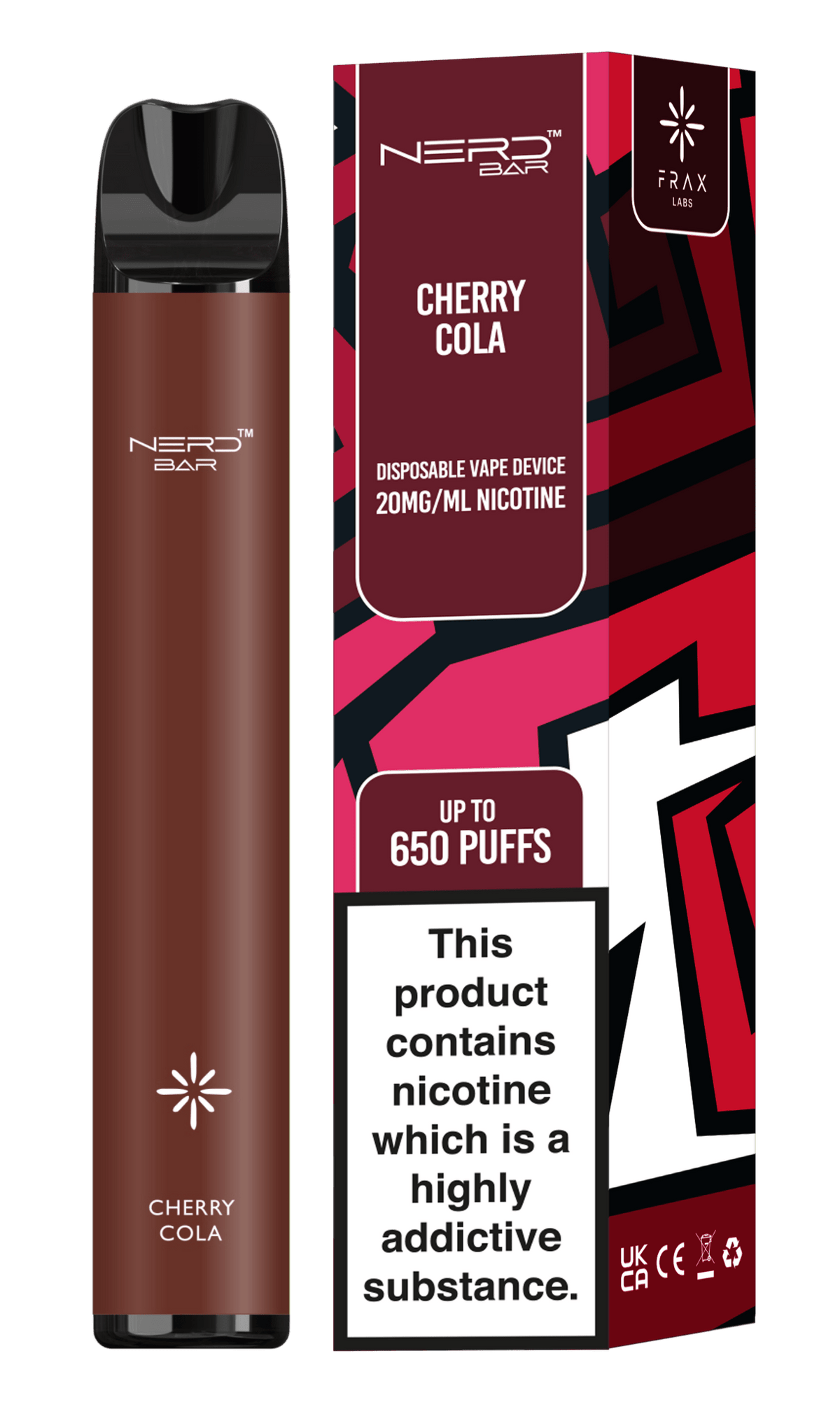 Nerd Bar 650 Puffs Disposable Vape Device