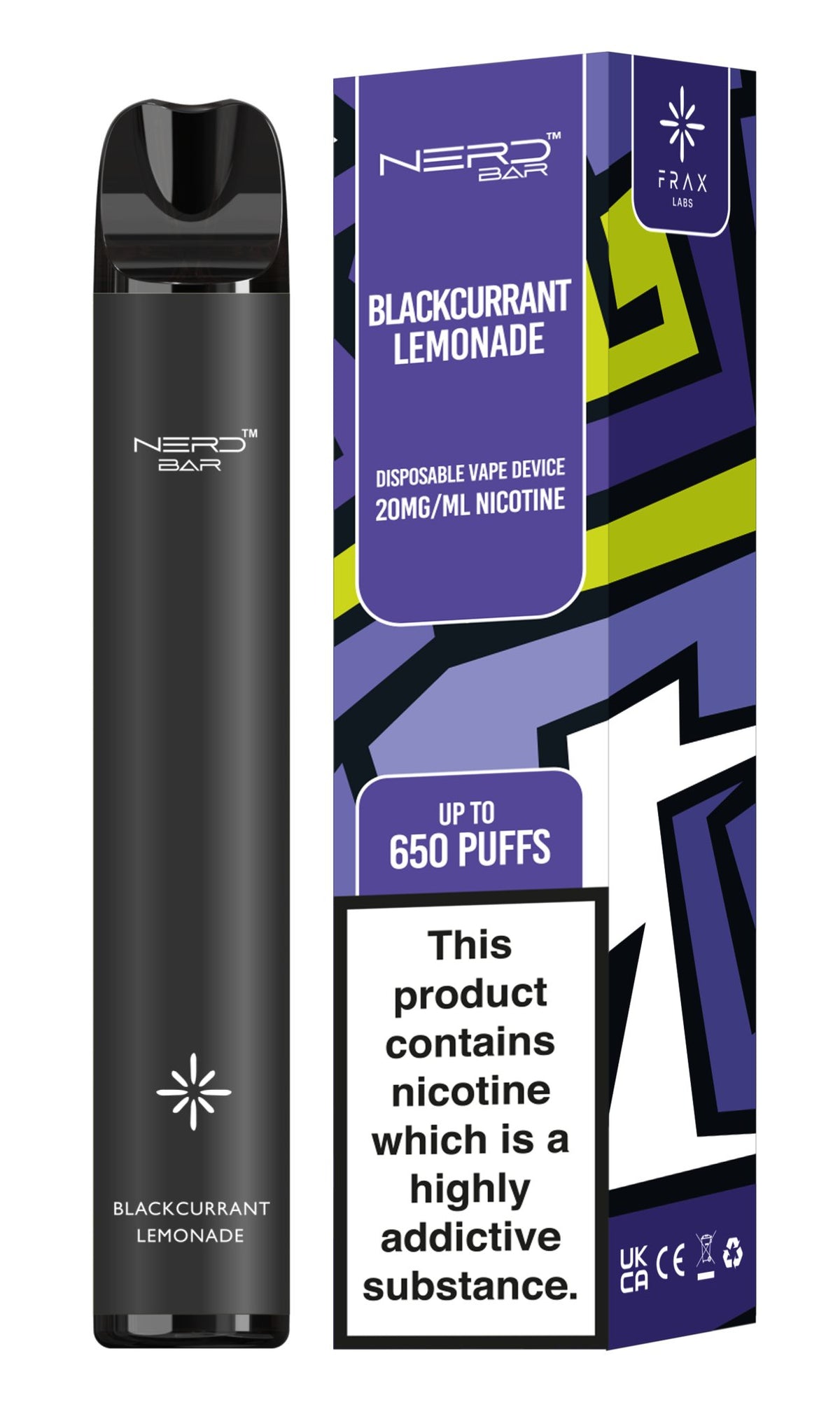 Nerd Bar 650 Puffs Disposable Vape Device