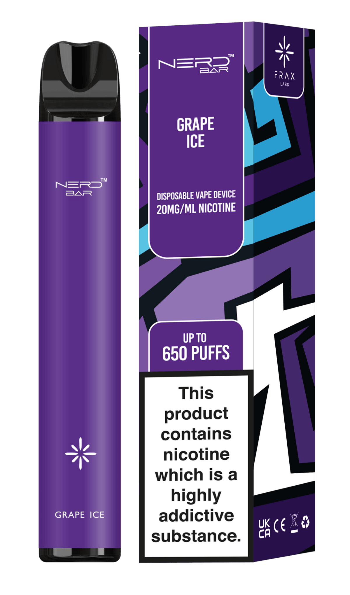 Nerd Bar 650 Puffs Disposable Vape Device