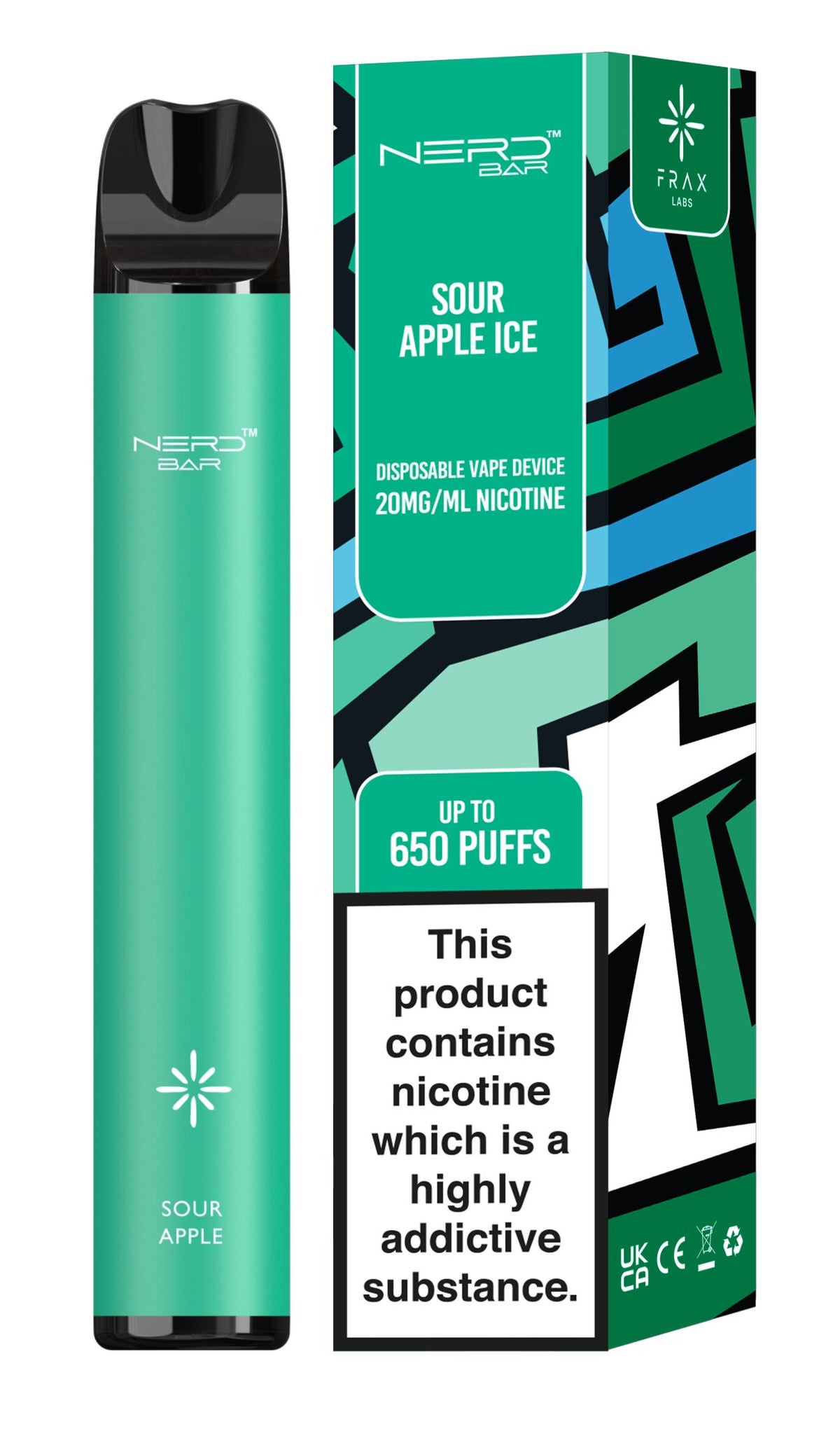 Nerd Bar 650 Puffs Disposable Vape Device