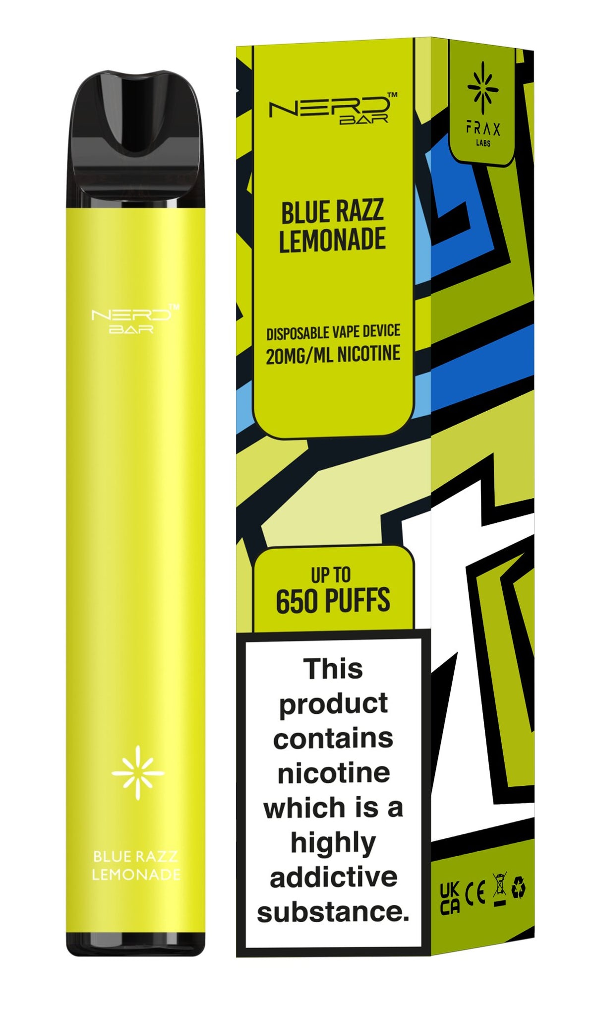 Nerd Bar 650 Puffs Disposable Vape Device