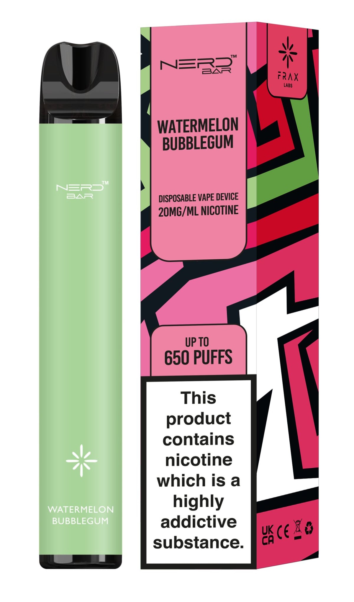Nerd Bar 650 Puffs Disposable Vape Device