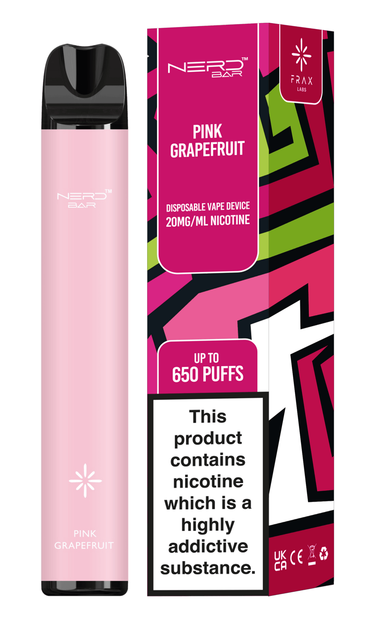 Nerd Bar 650 Puffs Disposable Vape Device