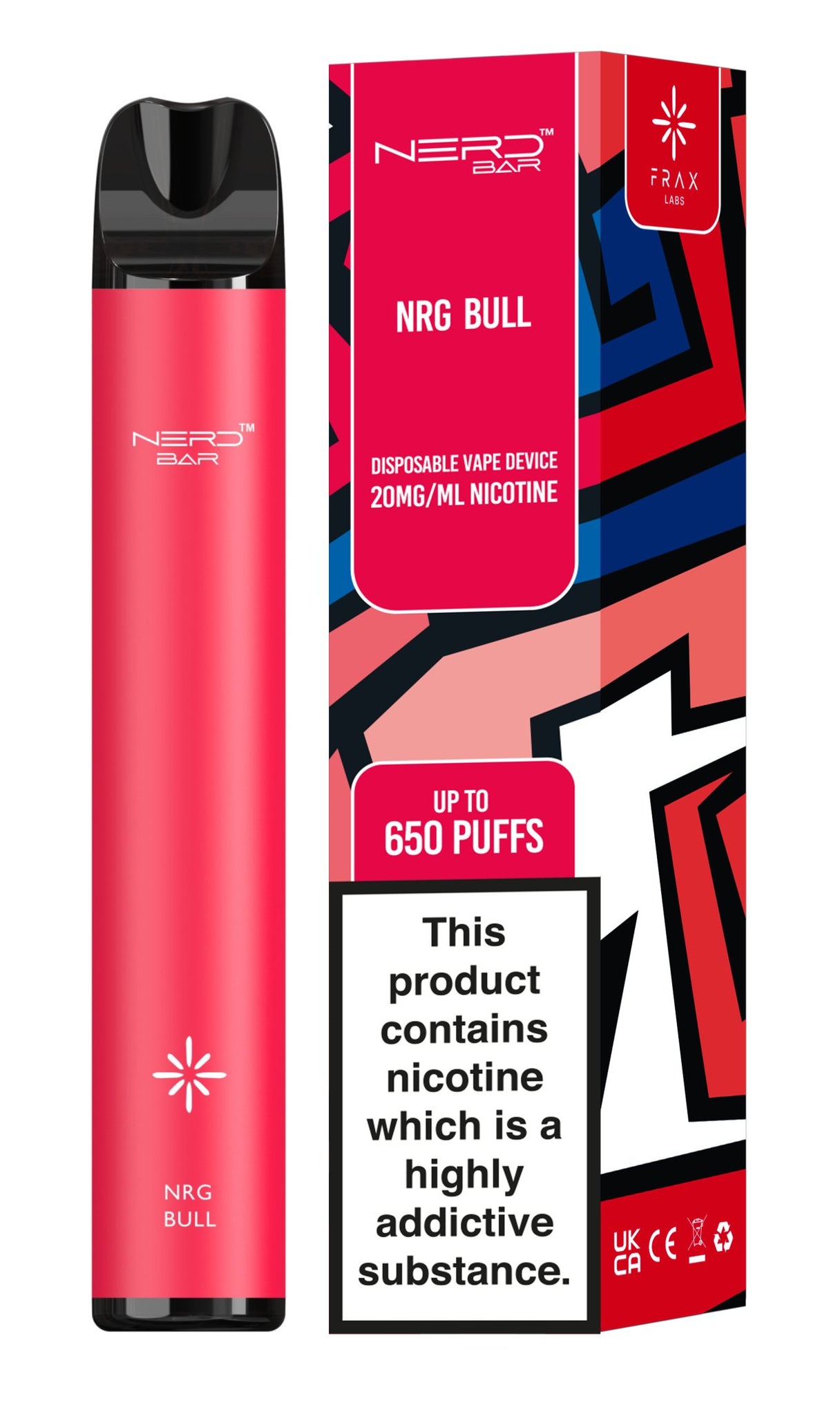 Nerd Bar 650 Puffs Disposable Vape Device