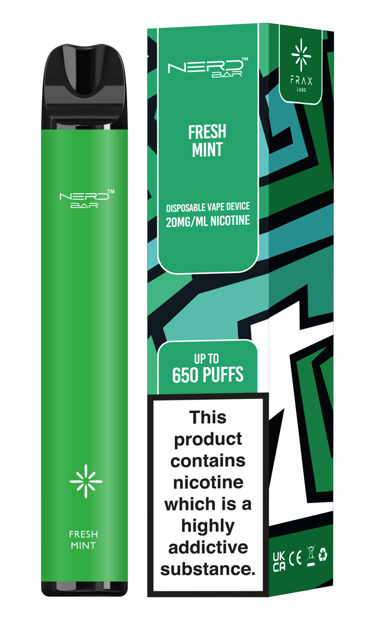 Nerd Bar 650 Puffs Disposable Vape Device
