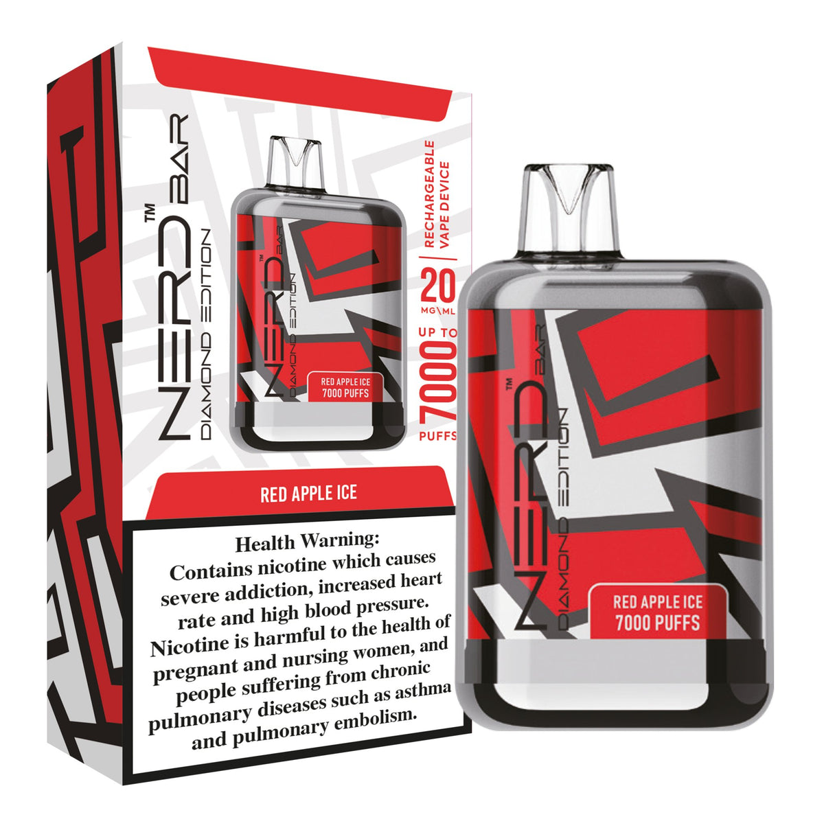 Nerd Bar Diamond Addition 7000 Puffs Disposable Vape Device