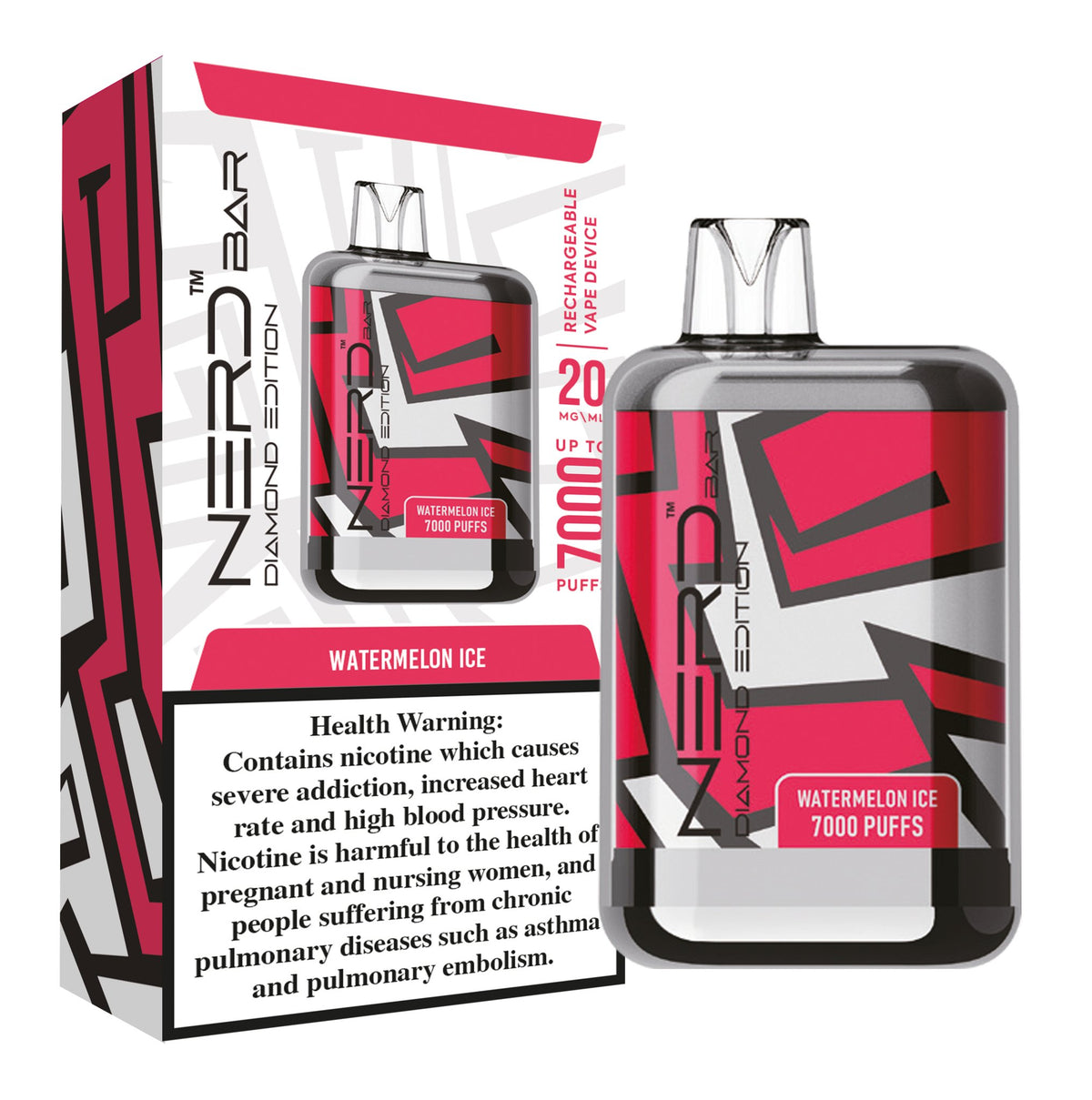 Nerd Bar Diamond Addition 7000 Puffs Disposable Vape Device