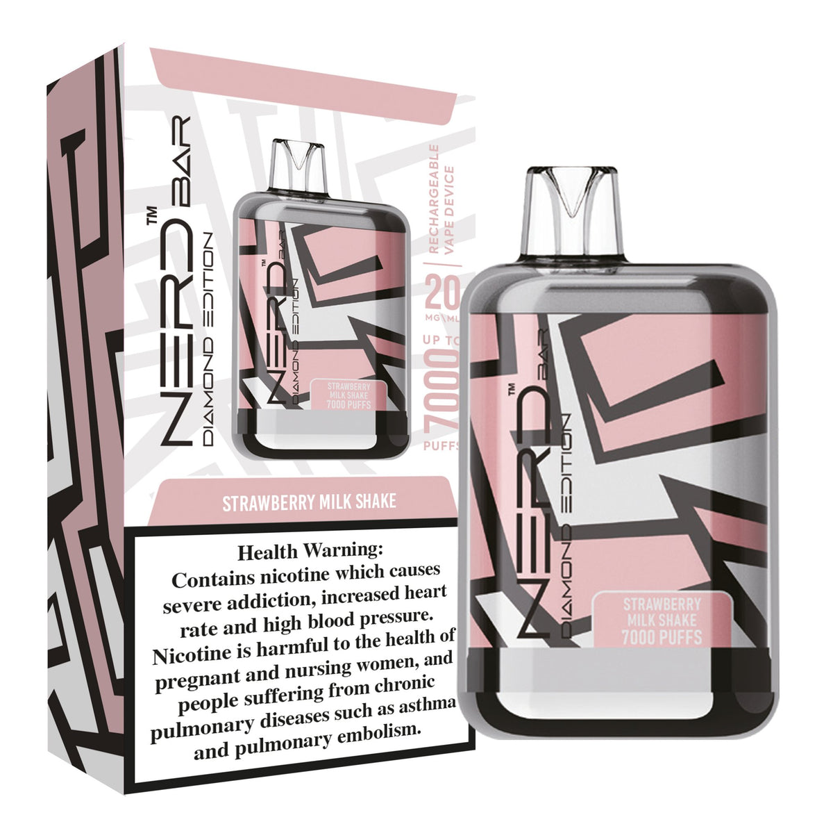 Nerd Bar Diamond Addition 7000 Puffs Disposable Vape Device