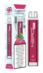 Nerd Crystal 6500 Puffs Disposable Vape 20mg Box of 10