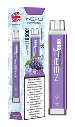 Nerd Crystal 6500 Puffs Disposable Vape 20mg Box of 10