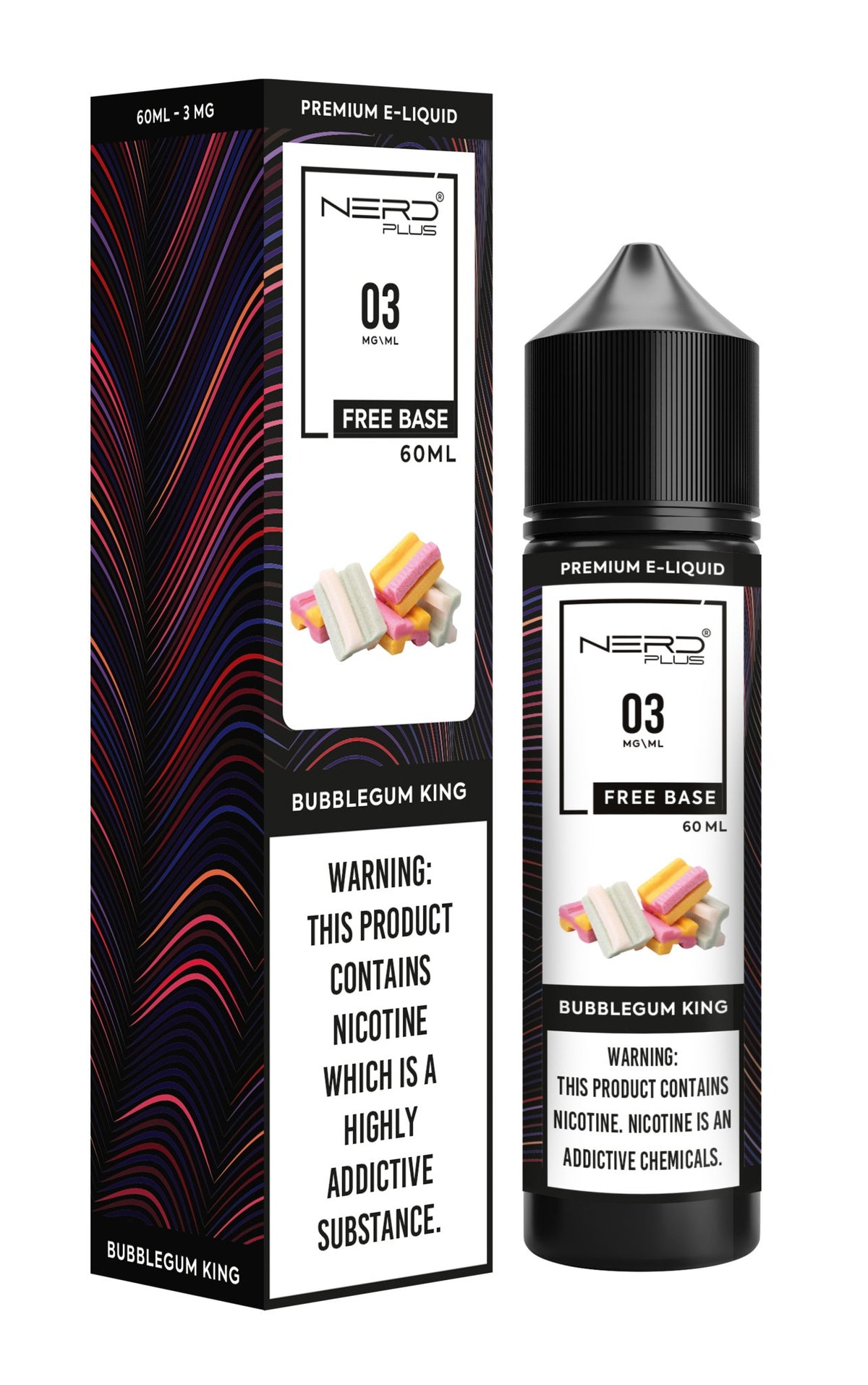 Nerd Plus 60ml E - Juice Shortfill