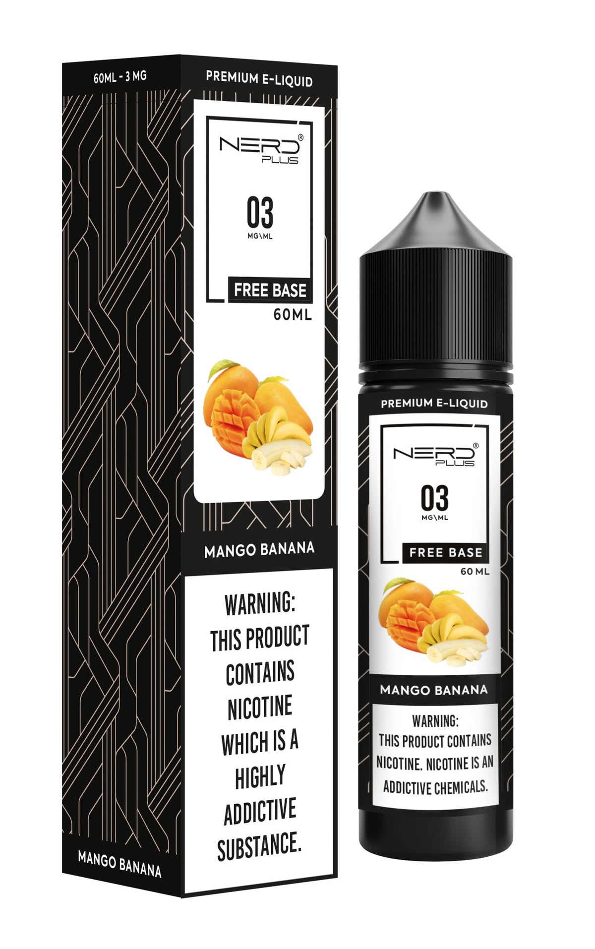 Nerd Plus 60ml E - Juice Shortfill