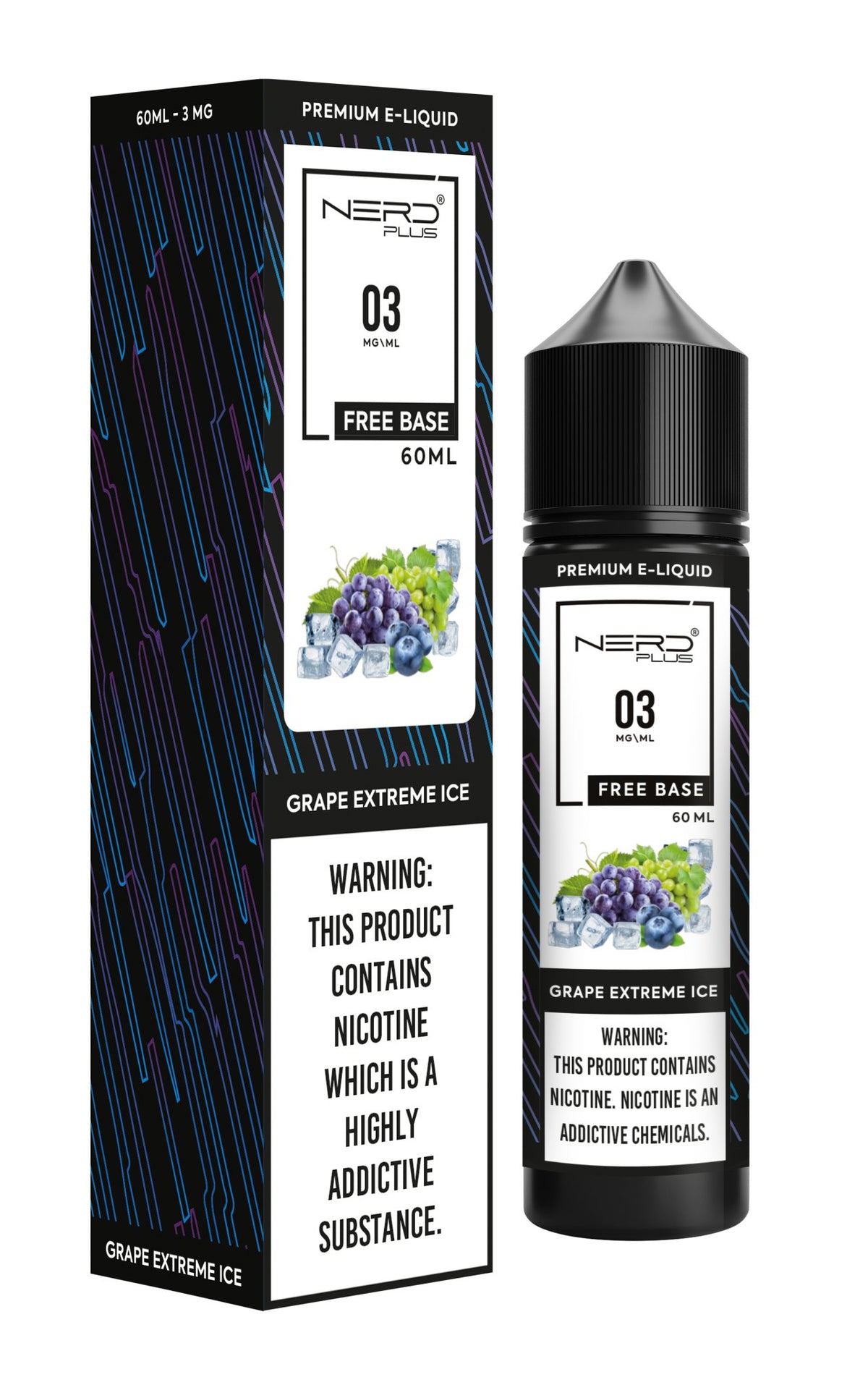 Nerd Plus 60ml E - Juice Shortfill