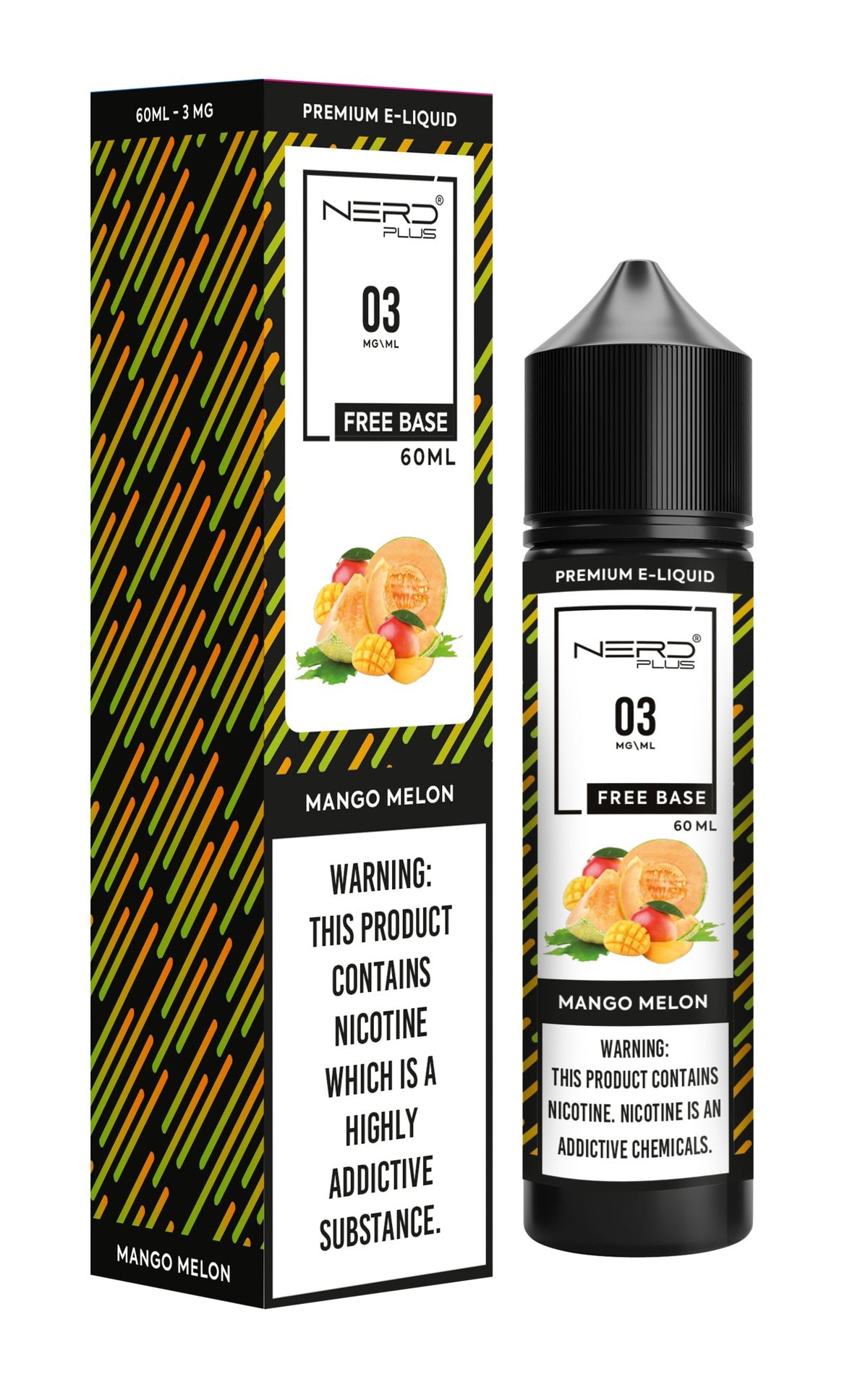 Nerd Plus 60ml E - Juice Shortfill