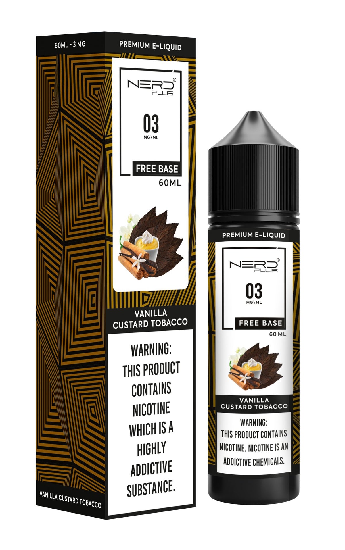 Nerd Plus 60ml E - Juice Shortfill