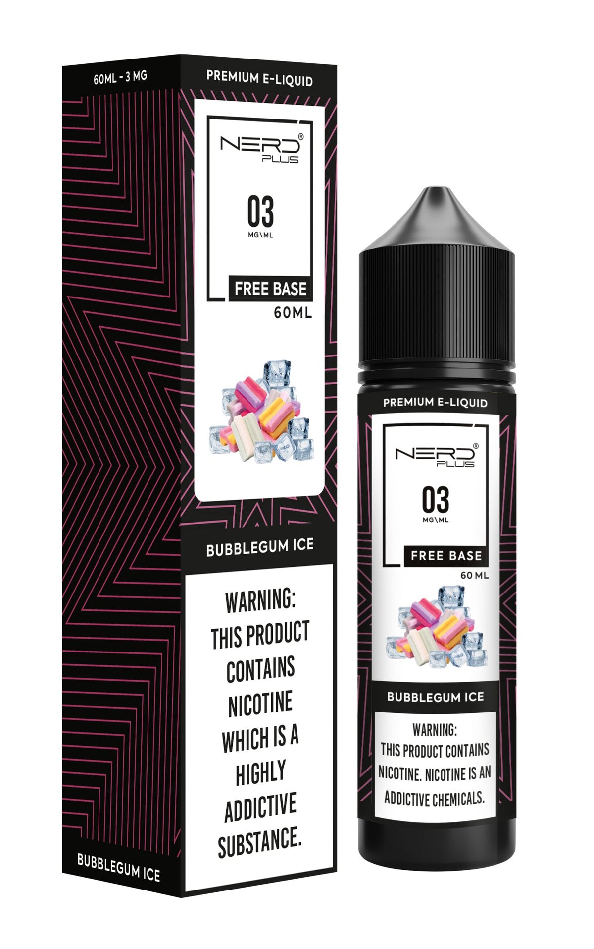 Nerd Plus 60ml E - Juice Shortfill