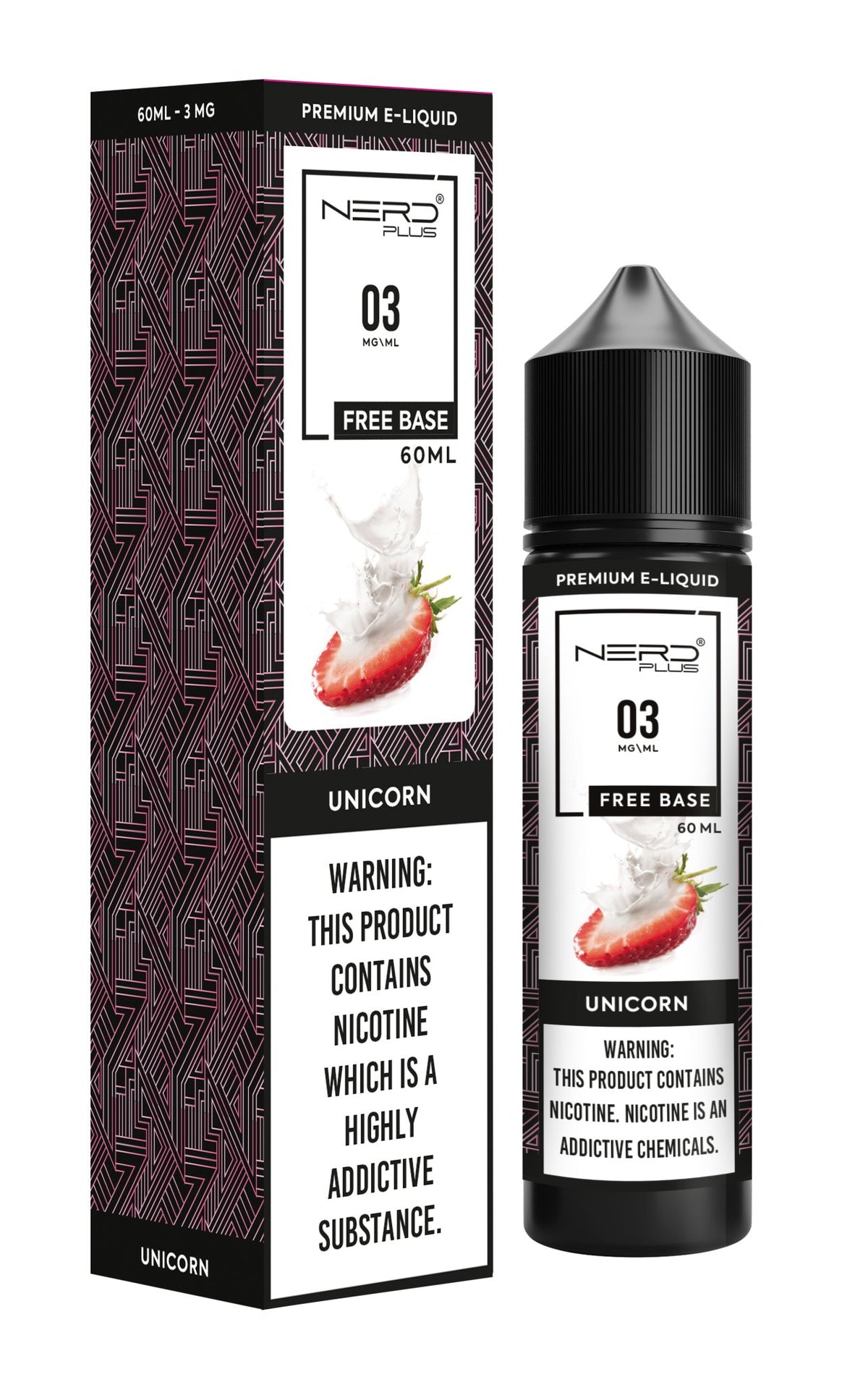 Nerd Plus 60ml E - Juice Shortfill
