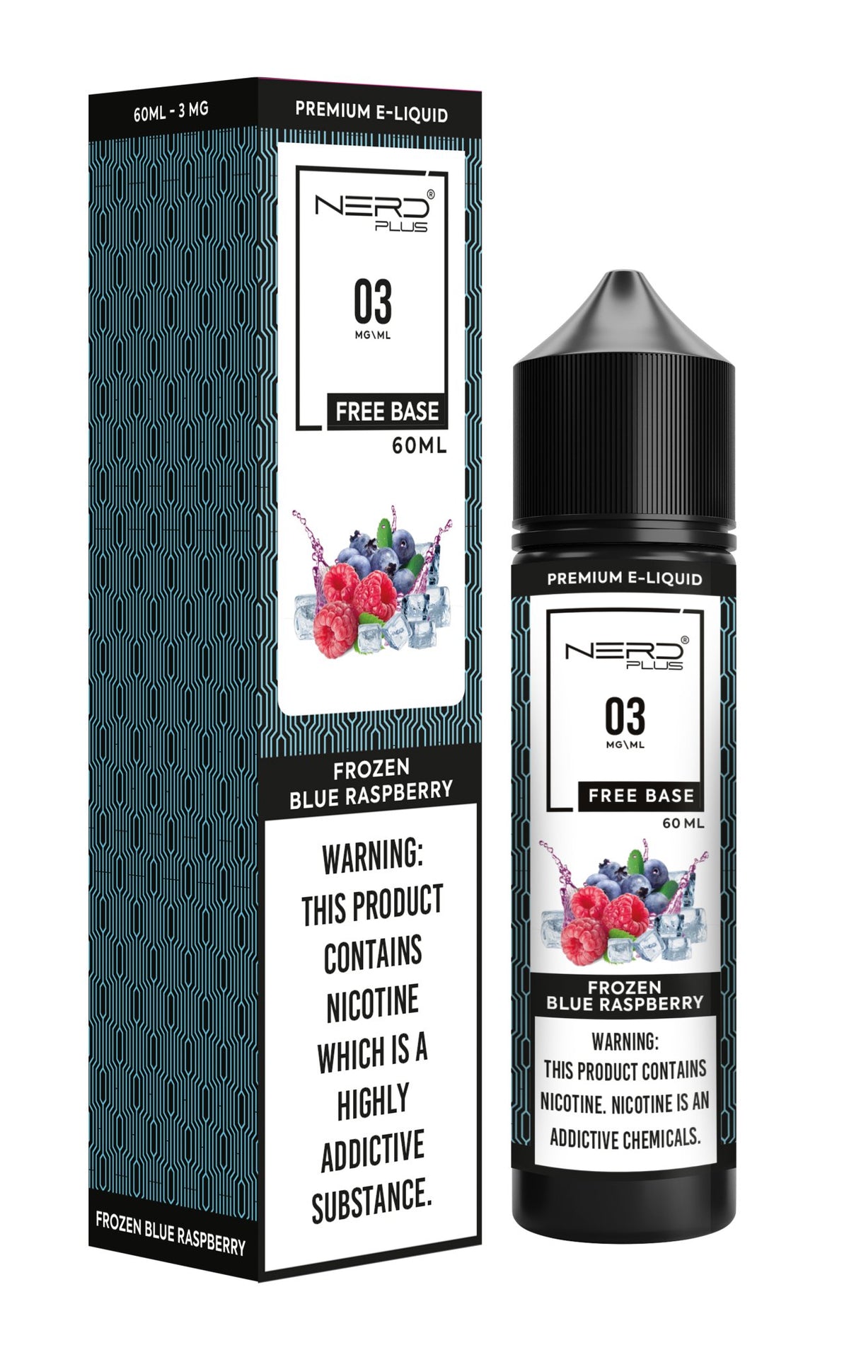 Nerd Plus 60ml E - Juice Shortfill