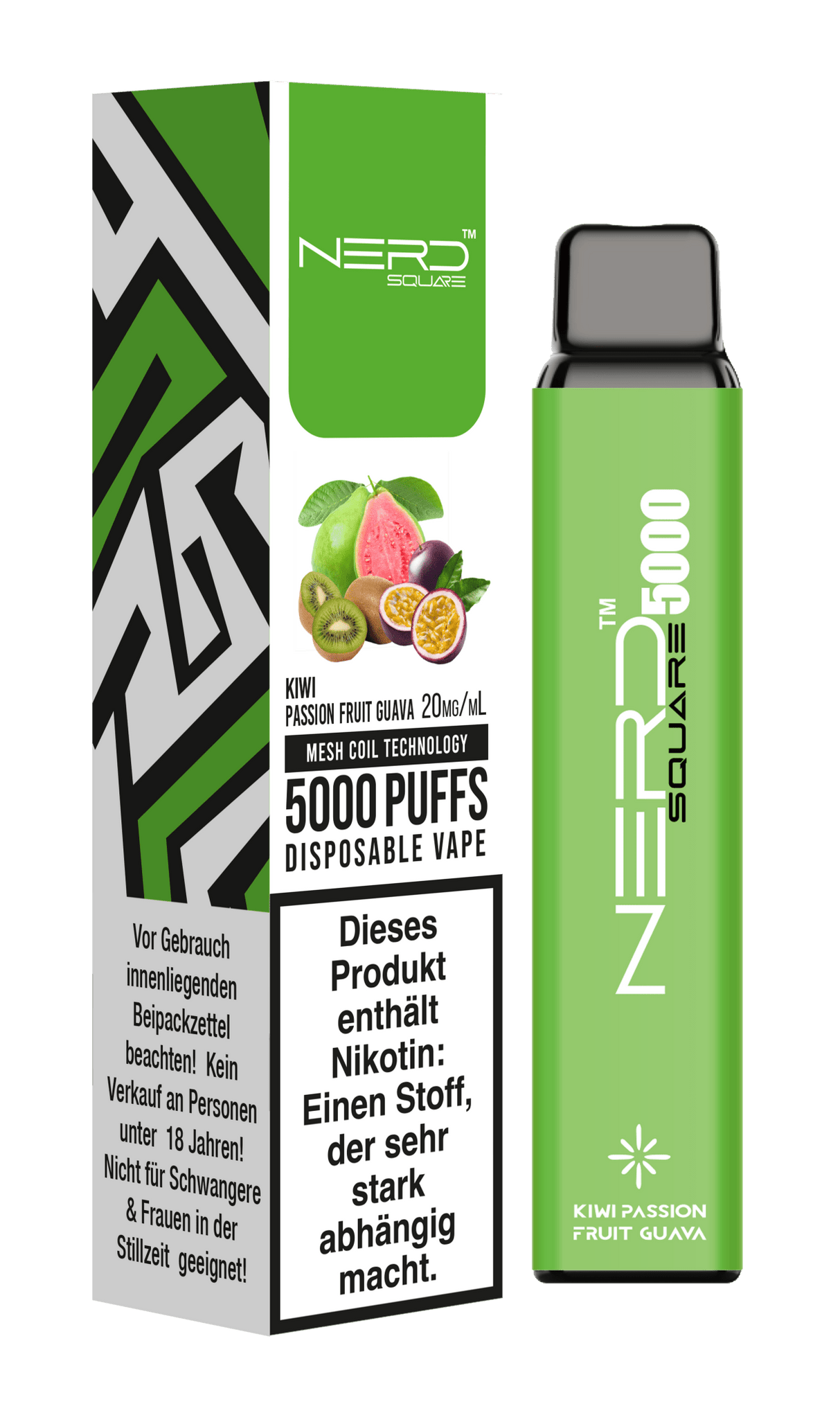 Nerd Square 5000 Puffs Disposable Vape Device