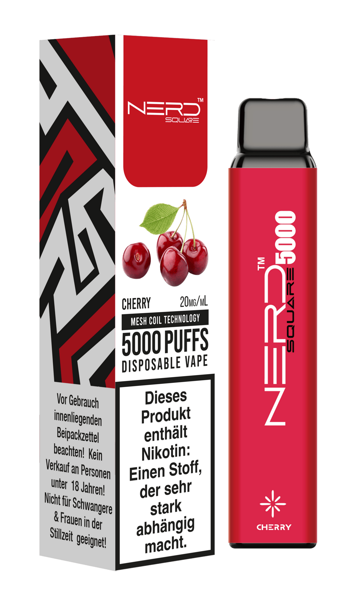 Nerd Square 5000 Puffs Disposable Vape Device