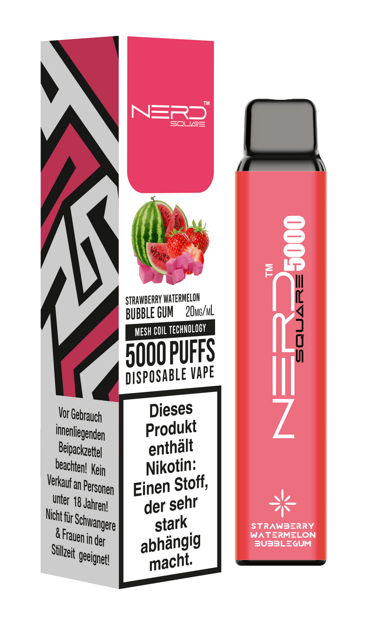 Nerd Square 5000 Puffs Disposable Vape Device