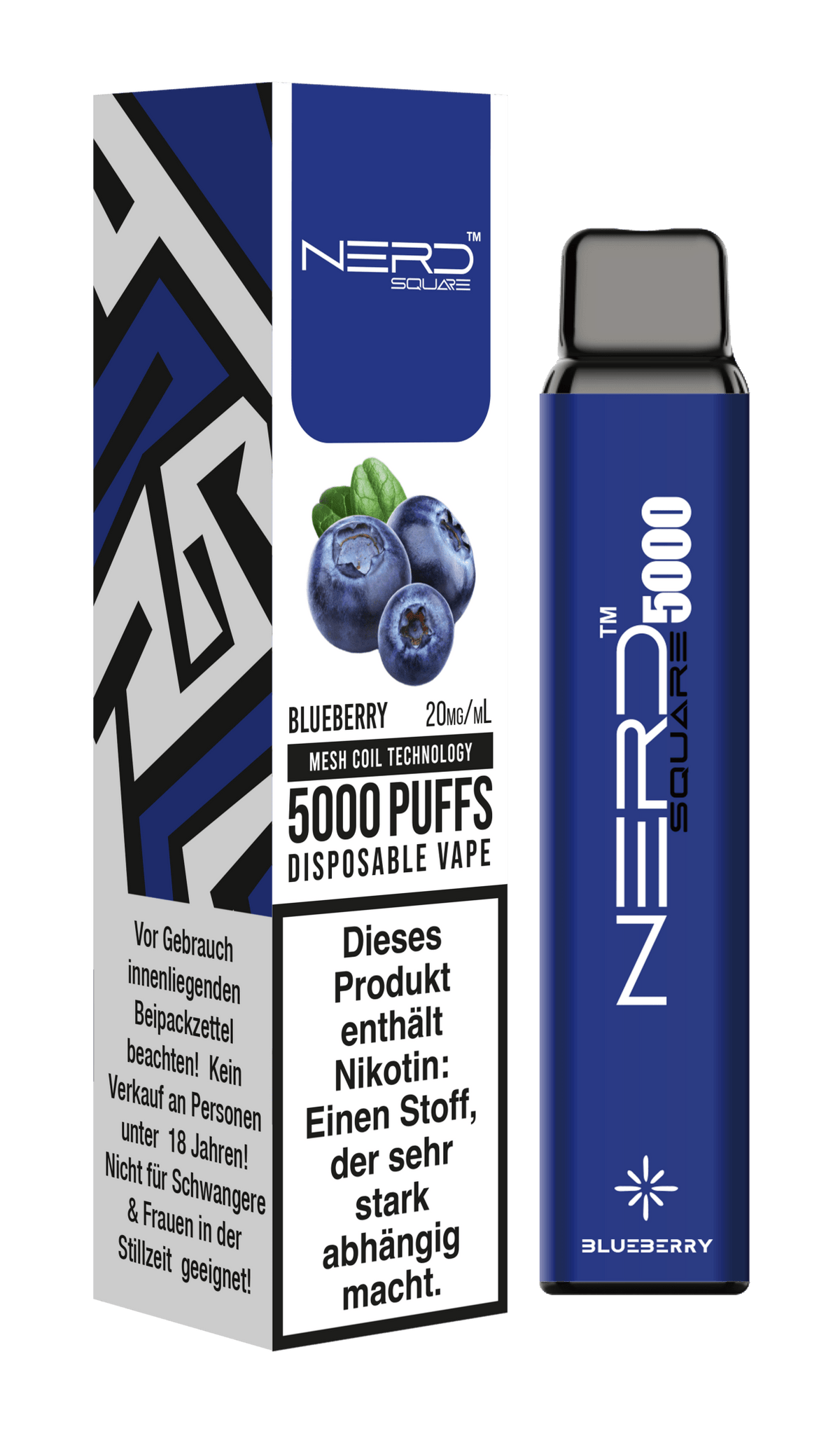 Nerd Square 5000 Puffs Disposable Vape Device