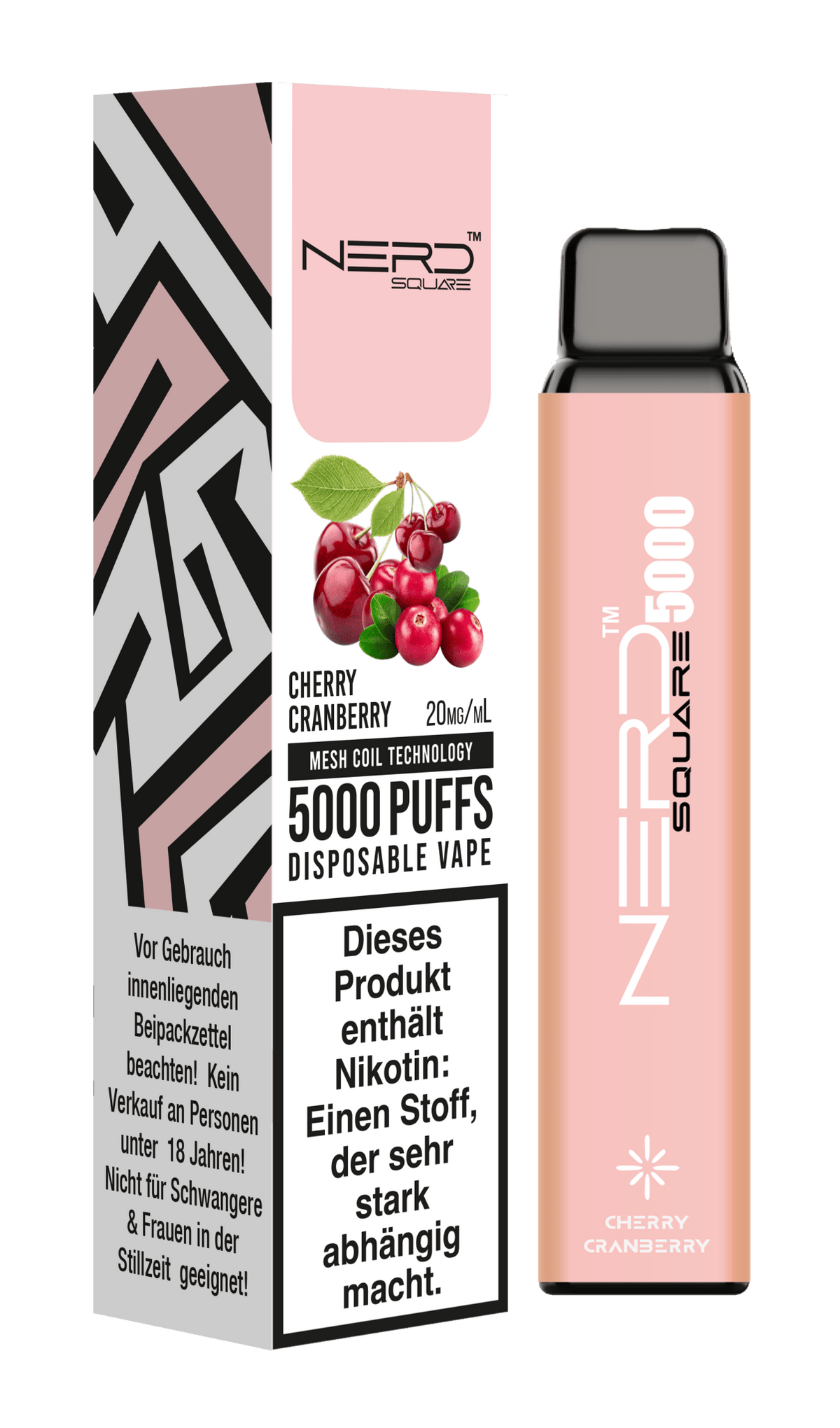 Nerd Square 5000 Puffs Disposable Vape Device