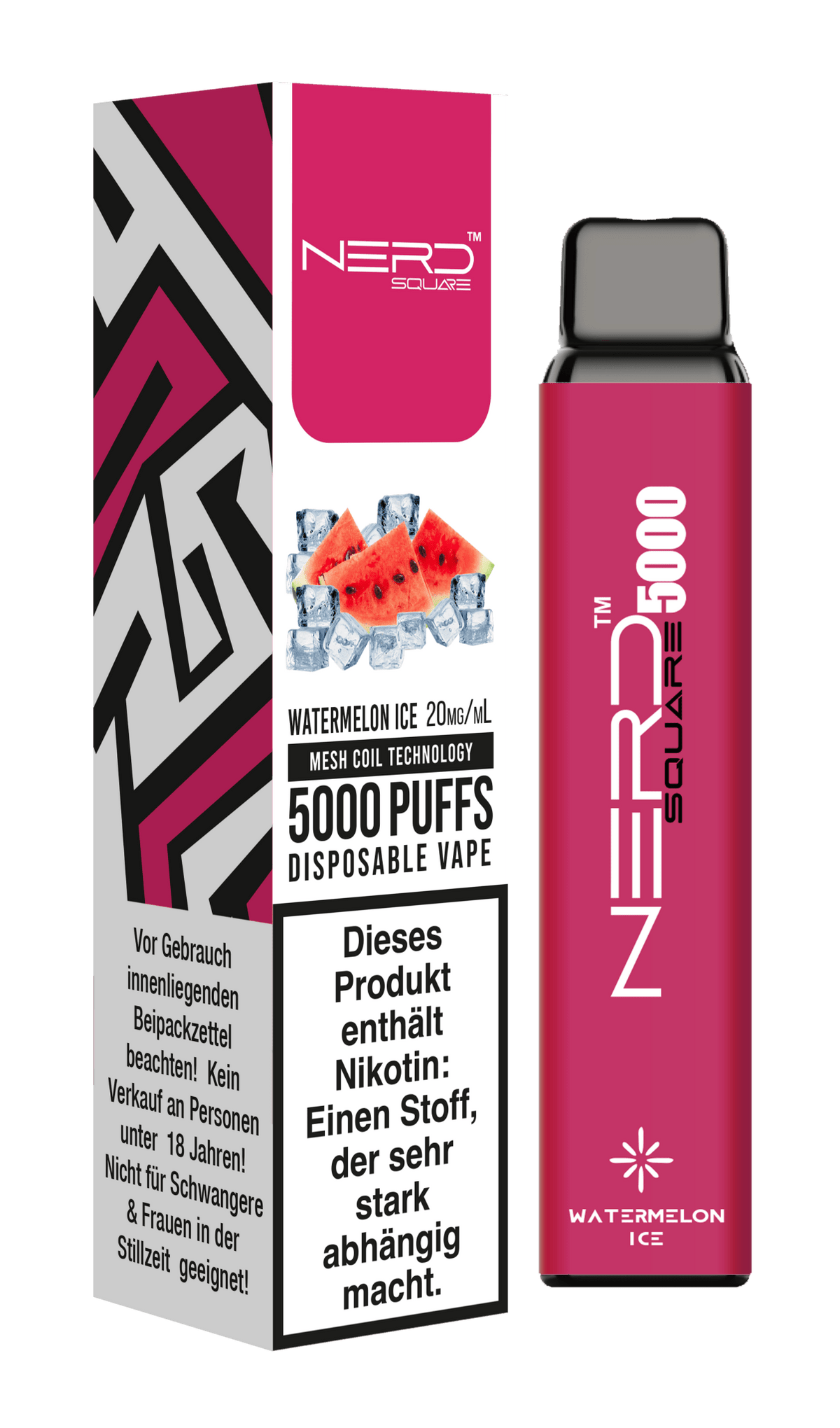 Nerd Square 5000 Puffs Disposable Vape Device