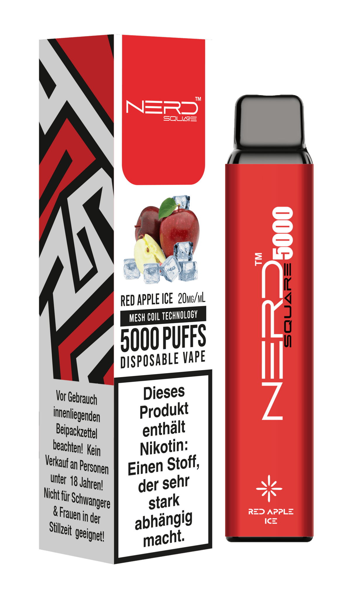 Nerd Square 5000 Puffs Disposable Vape Device