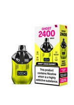 Vapes Bars Ghost 2400 Puffs Disposble Vape Pod Kit