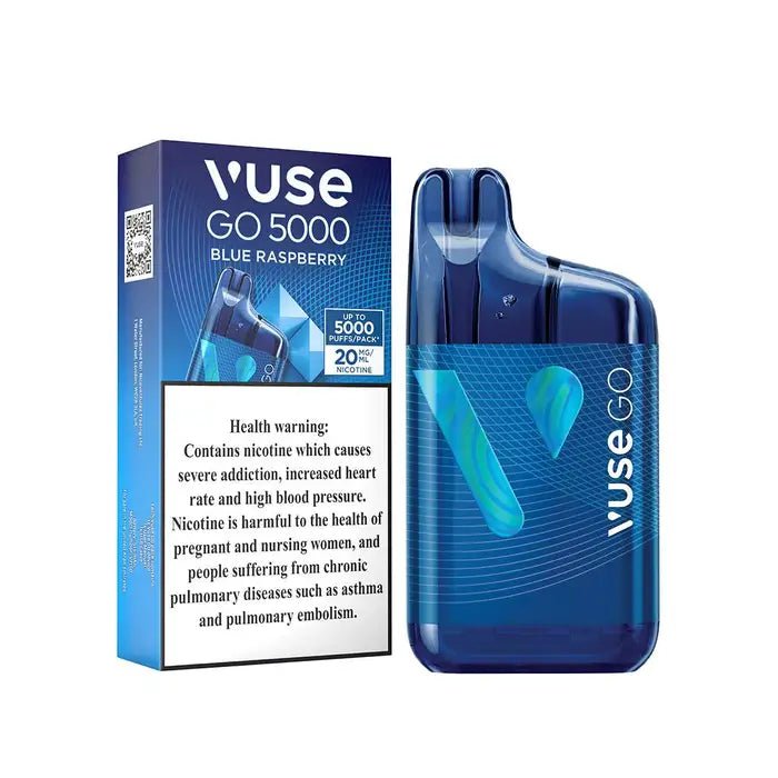 Vuse Go Blue Raspberry 5000 Puffs Vape | 20mg/ml Nicotine