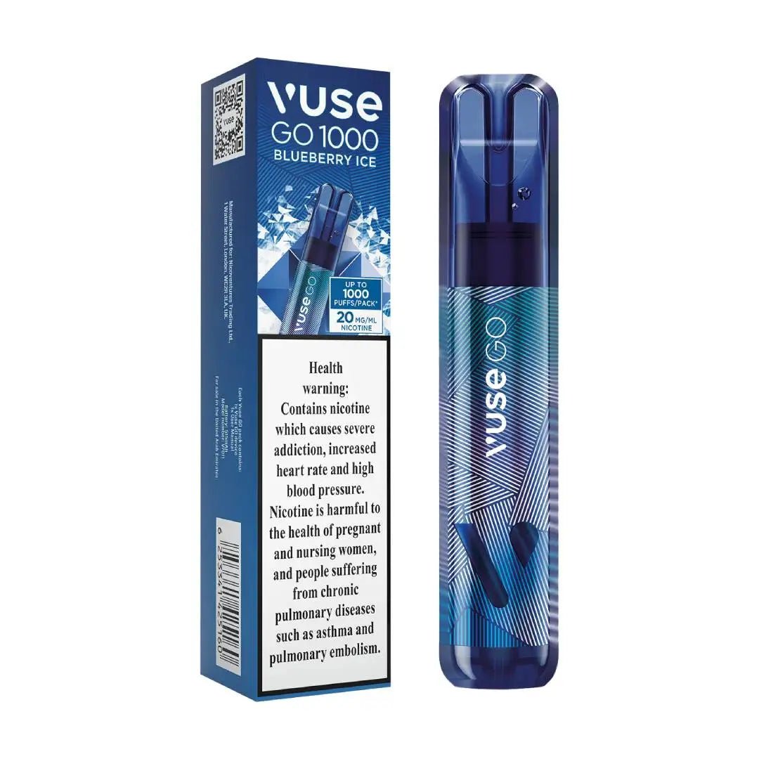 Vuse Go Blueberry Ice Vape – 1000 Puffs | 20mg/ml