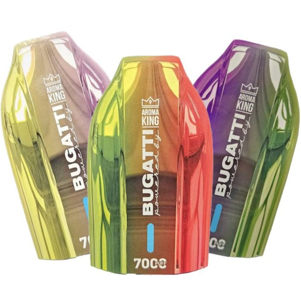 Aroma King Bugatti Spaceship 7000 Puffs Disposable Vape Device Aroma King Bugatti Spaceship 7000 Puffs Disposable Vape Device