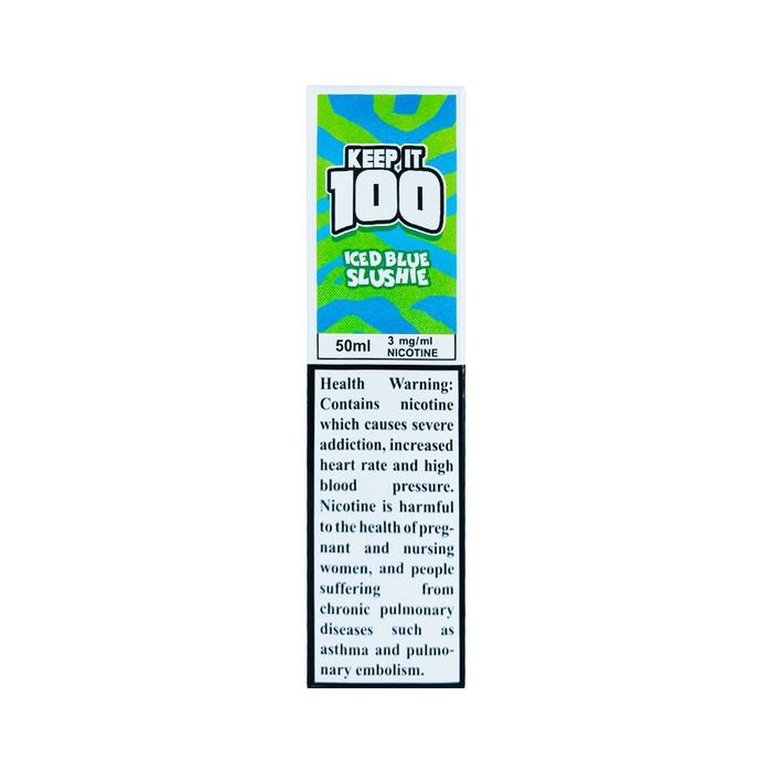 Keep It 100 - 50ml E - Juice Shortfill - 3mg