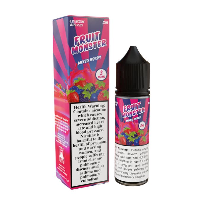 Monster Vape Labs 50ml E - Juice Shortfill - 3mg