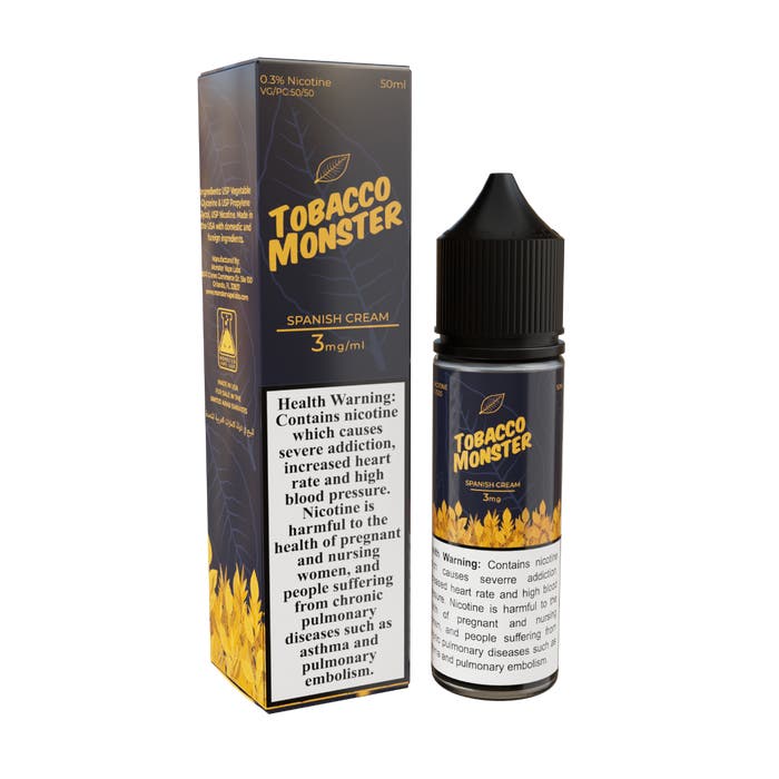Monster Vape Labs 50ml E - Juice Shortfill - 3mg