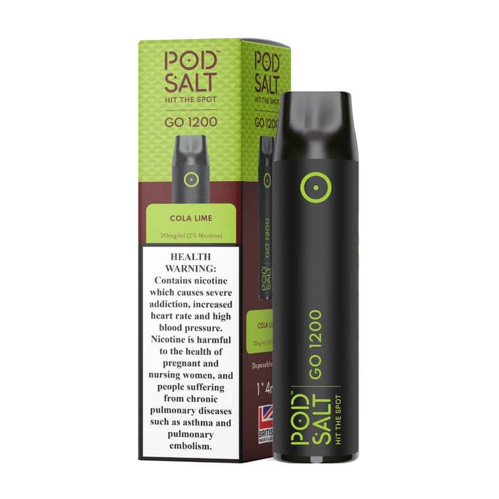 Pod Salt Go 1200 Puffs Disposable Vape Device