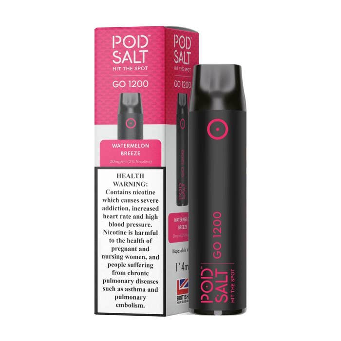 Pod Salt Go 1200 Puffs Disposable Vape Device