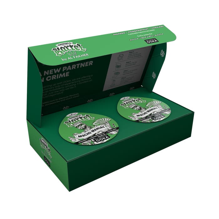 Shisha Kartel Macho Maniac Pack of 2